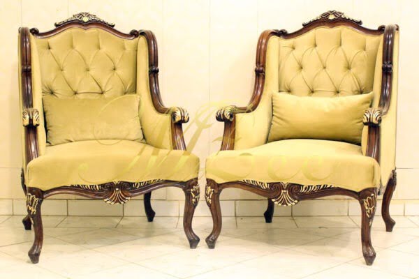 mzee furniture wing chair