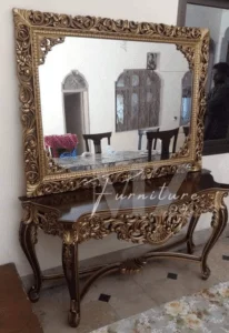 mzee furniture console mirror