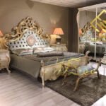 MZee Furniture Luxury Italian Victoria bed