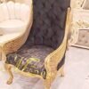 MZee Furniture Luxury Leaf Bedroom Chair