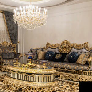 MZee Furniture Luxury Rose Sofa Design