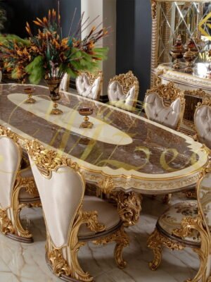 MZee Furniture Luxury Turkish Dining Table