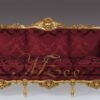 MZee Furniture Classic Victorian Golden Sofa
