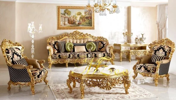 Luxury Turkish Victorian Sofa Design