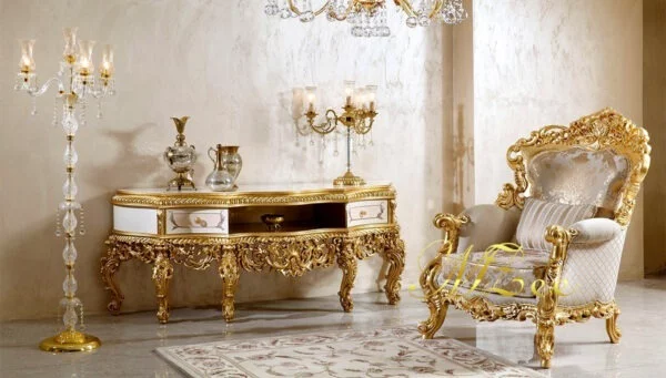 Luxury Turkish Victorian Sofa Design