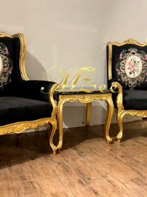 Luxury wing crown chair