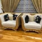 Antalya Classic Sofa Set MZee Furniture High Quality Antique Furniture