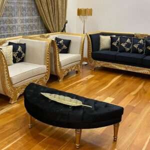 Antalya Classic Sofa Set MZee Furniture High Quality Antique Furniture