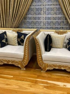 Antalya Classic Sofa Set MZee Furniture High Quality Antique Furniture