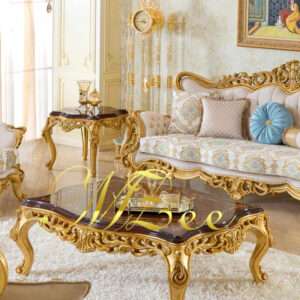 wooden sofa table