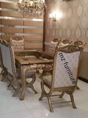 Dining room sets for 8 Furniture store near me MZee Chinioti Furniture