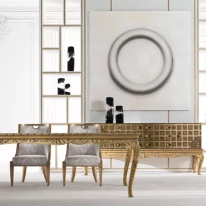 Luxury dining table set for 4 IKEA dining table MZee Furniture