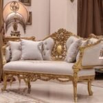 love seat Velvet Couches & Sofas MZee Furniture