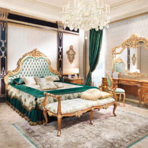 California king bed Alaska king bed classic bed design MZee Furniture Chiniot Pakistan