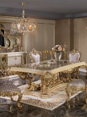 Turkish Dining table set price in pakistan MZee Furniture chiniot 2024
