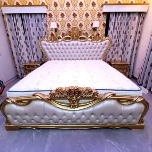 Luxury Classic Bed Design Chiniot Furniture by MZee Furniture