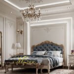 Classic bed design MZee furniture chiniot pakistan