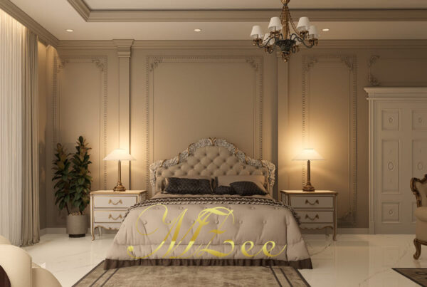 Victorian Luxury Modern King size bed design