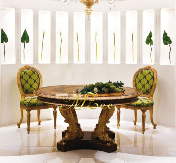 Luxury Luxury dining table design for 6 MZee Furniture Pakistan