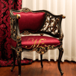Luxury Bedroom Chair design rocking chair dressing table chair