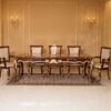 Round dining table Design extendable dining table small dining table MZee Furniture Chiniot,,