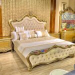 Turkish Bed design in pakistan King size Bed Chinioti Furniture MZee Furniture,