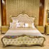 Turkish Bed design in pakistan King size Bed Chinioti Furniture MZee Furniture,