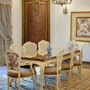 Luxury Turkish Dining Table design Chinioti Dining set MZee Furniture
