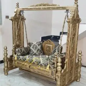 Swing Design Chinioti jhoola wooden jhula price in Pakistan MZee Furniture