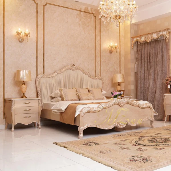 Alaskan king bed designs MZee furniture chiniot Pakistan