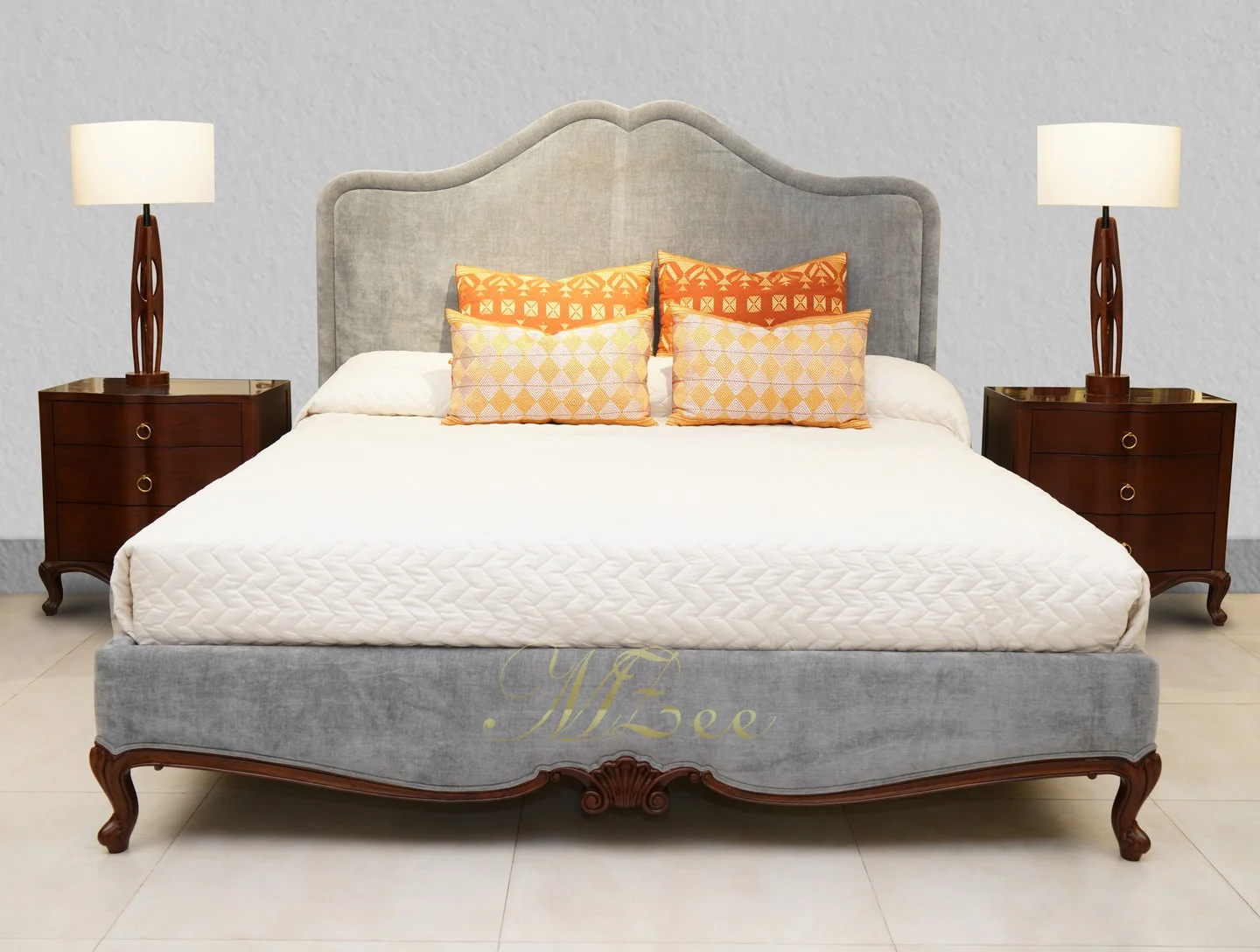 Alaskan king bed full size bed King size bed MZee Furniture Chiniot Pakistan