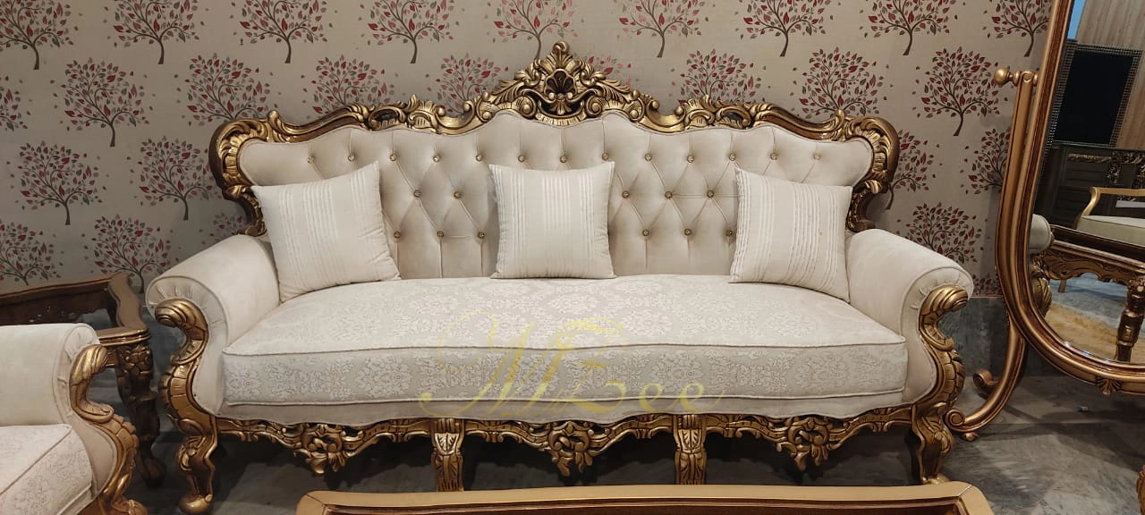 Chinioti sofa design in Pakistan MZee Furniture Chiniot Pakistan