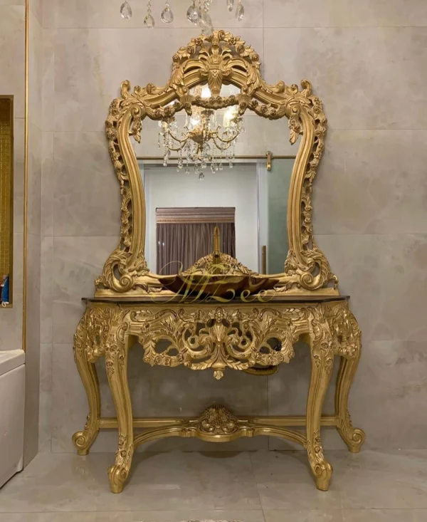 Console-table-with-mirror-Chinioti-furniture-shop