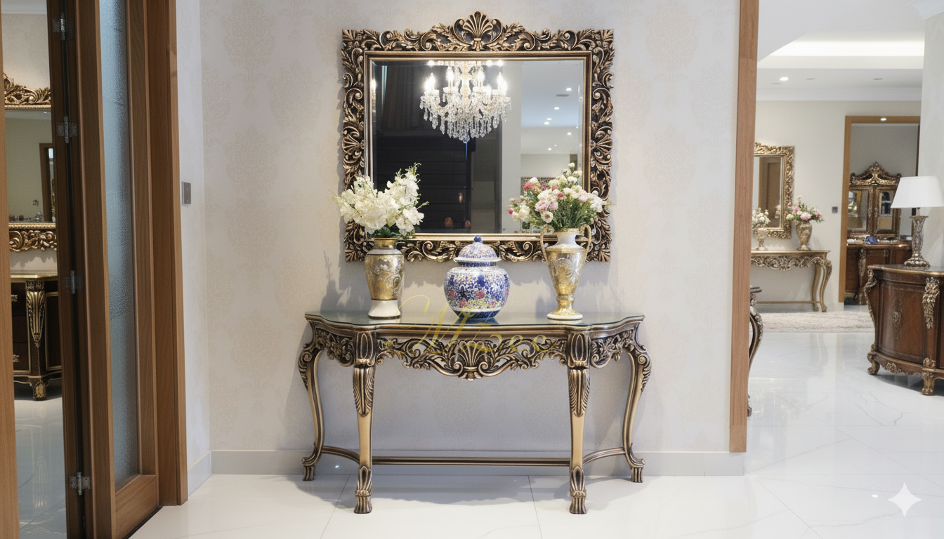 Console Table Bedroom Furniture Design in Pakistan MZee Furniture