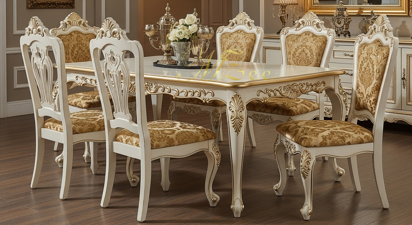 Dining Table Set and Oval Dining Table MZee Furniture Chiniot