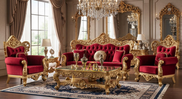 Luxury Royal Sofa Design MZee Furniture Chiniot