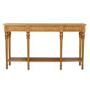 Wooden Console Table with Storage MZee Furniture Chiniot Pakistan