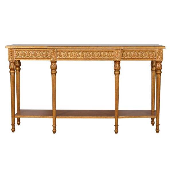 Wooden Console Table with Storage MZee Furniture Chiniot Pakistan
