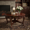 Round Coffee Table with Storage MZee Furniture Chiniot Pakistan