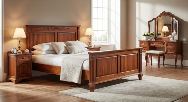 Royal Bed Design in Pakistan MZee Furniture Chiniot