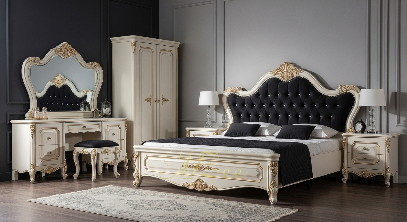 wooden bed design mzee furniture chiniot pakistan