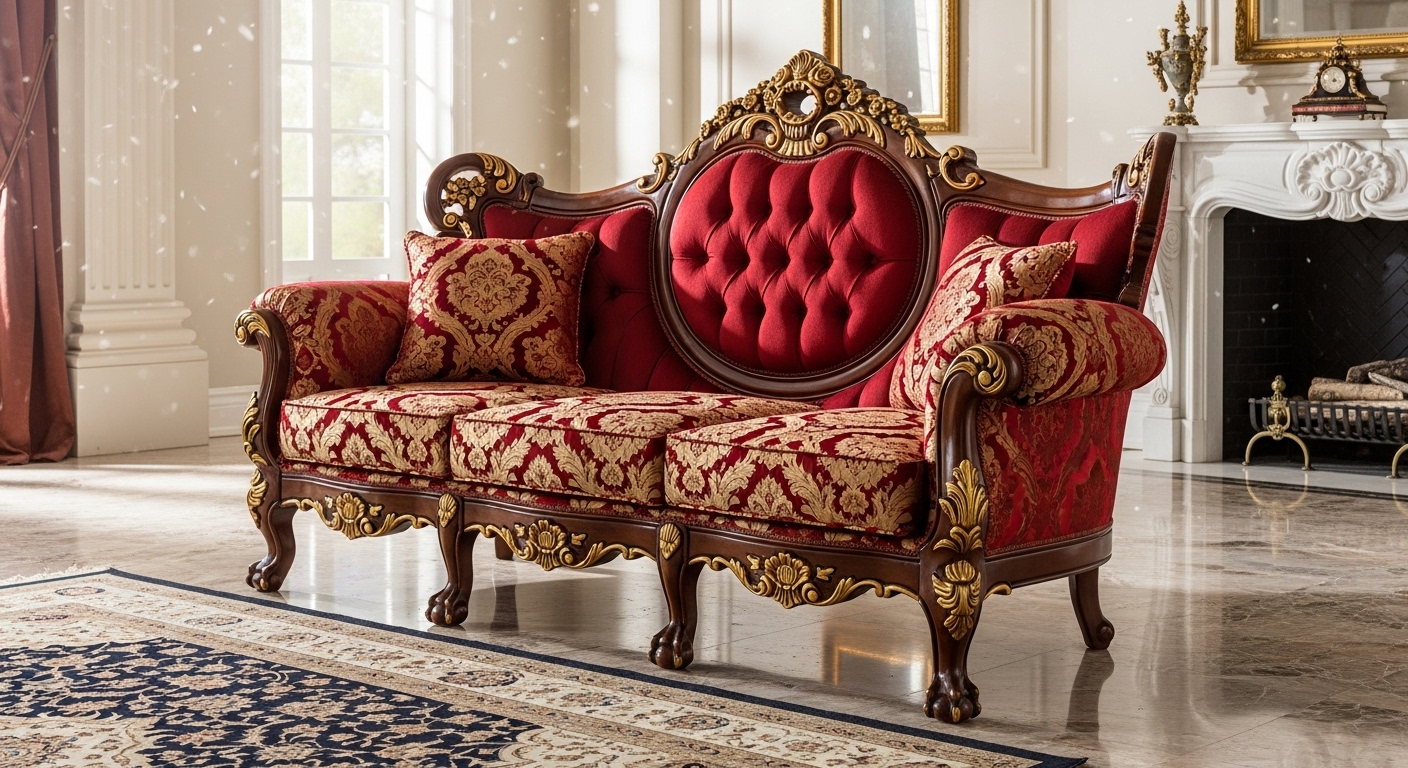 Handmade Wooden Sofa Design with Price | Mzee Furniture