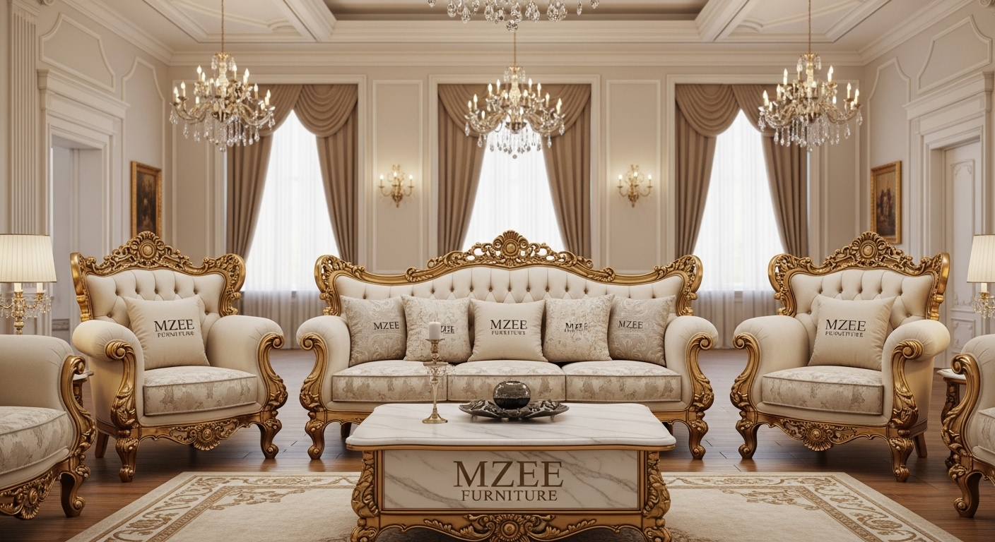 Handmade Wooden Sofa Design with Price | Mzee Furniture