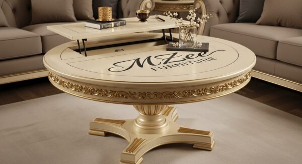 Coffee Tables for Living Room, Coffee Table with Storage Round Coffee Table, Glass Coffee Tables
