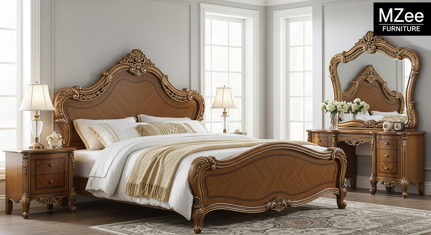 Chinioti Bed Design: Affordable Bed Sets, Luxury Beds & Chinioti Furniture