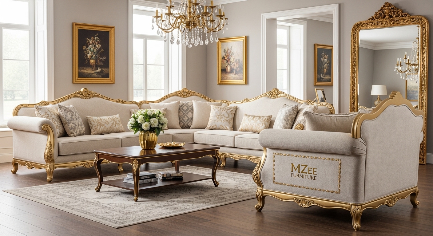 Online Sofa Set L Shape, Modern Sofa Set, 7 Seater Sofa Set Price in Pakistan