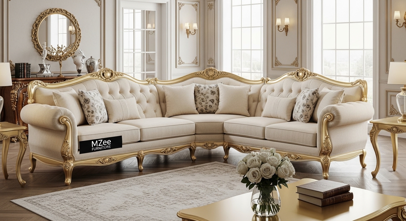 Online Sofa Set L Shape, Modern Sofa Set, 7 Seater Sofa Set Price in Pakistan