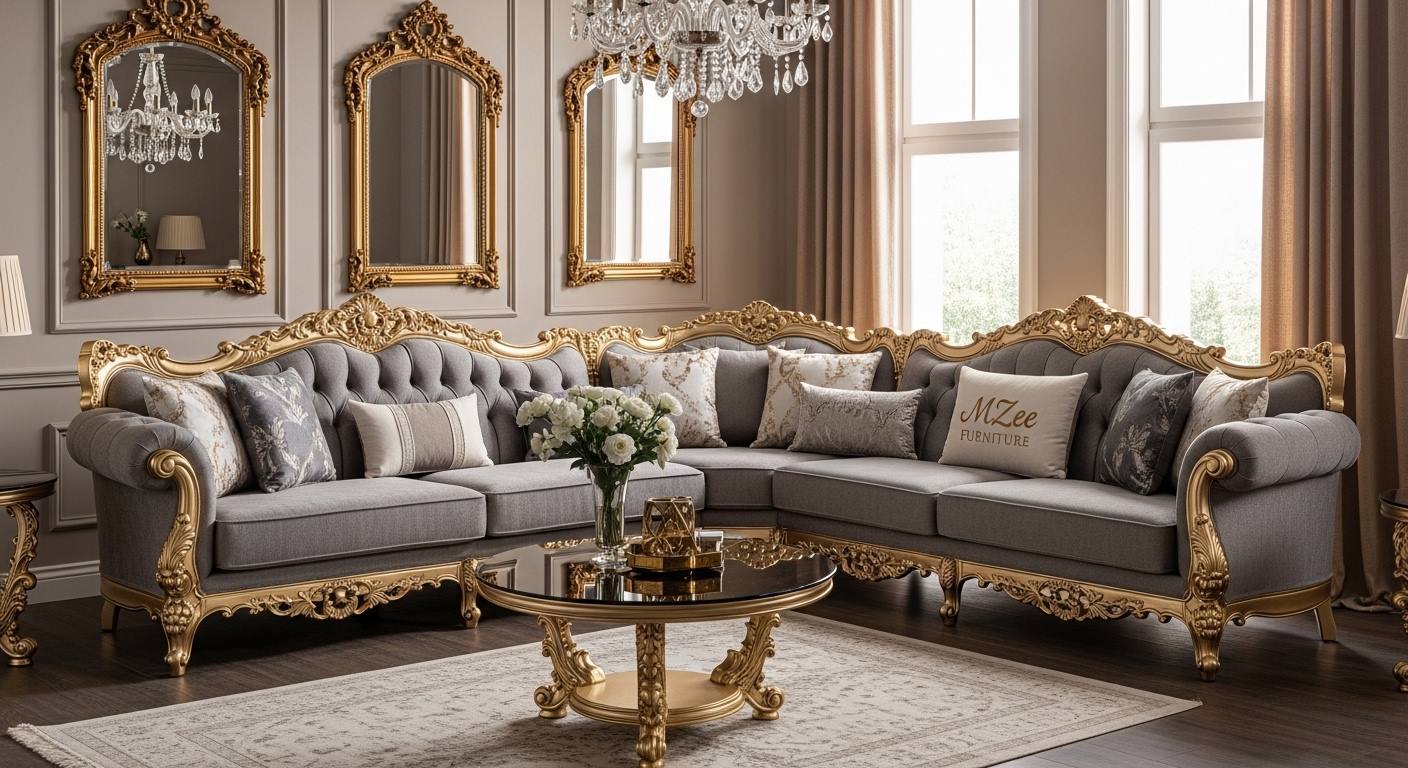 Online Sofa Set L Shape, Modern Sofa Set, 7 Seater Sofa Set Price in Pakistan