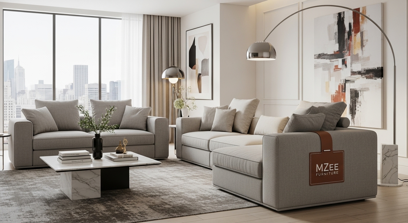 Online Sofa Set L Shape, Modern Sofa Set, 7 Seater Sofa Set Price in Pakistan