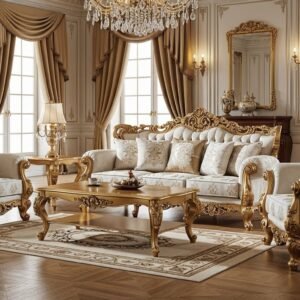 Classic Sofa Design in Pakistan Chinioti furniture